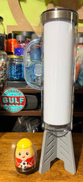 20 ounce HOGG Stainless Steel Snow Globe Tumbler w/Handle