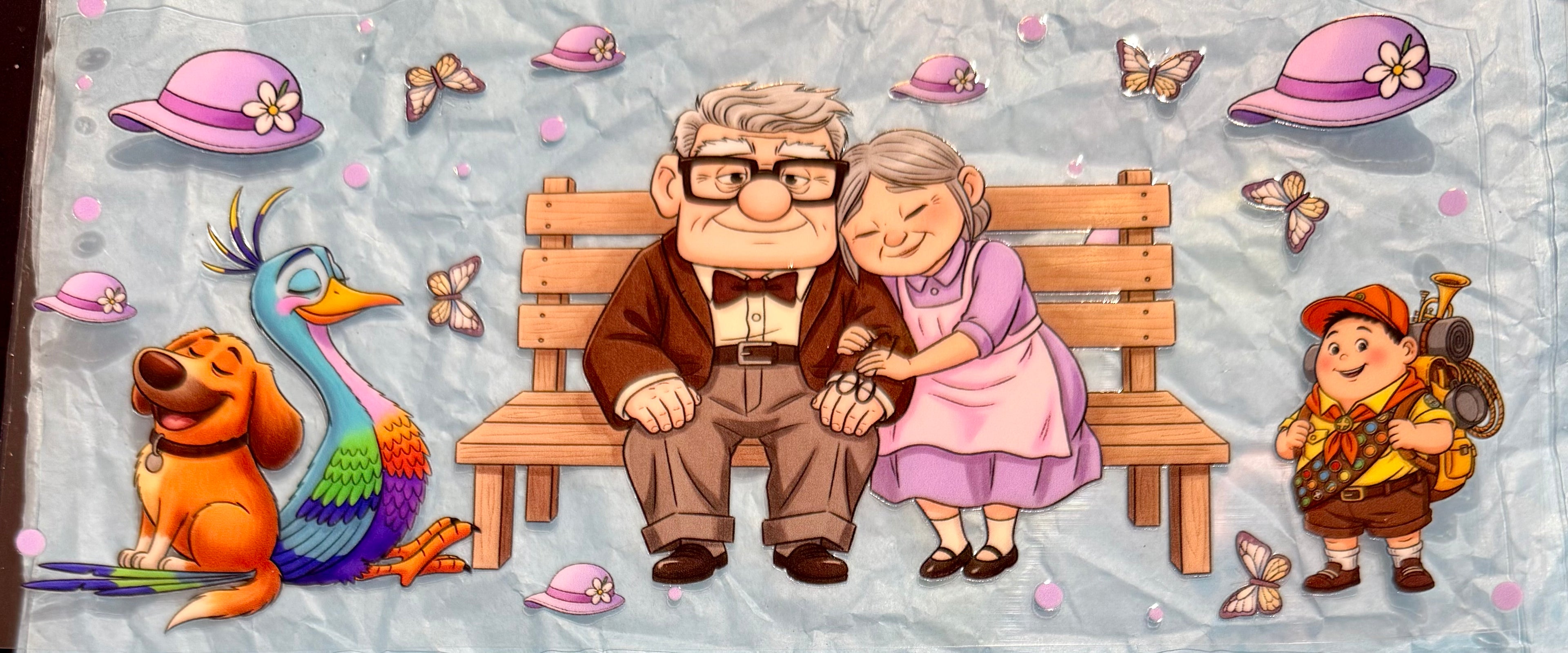 Cartoon Up Carl and Ellie