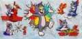 Cartoon Tom and Jerry