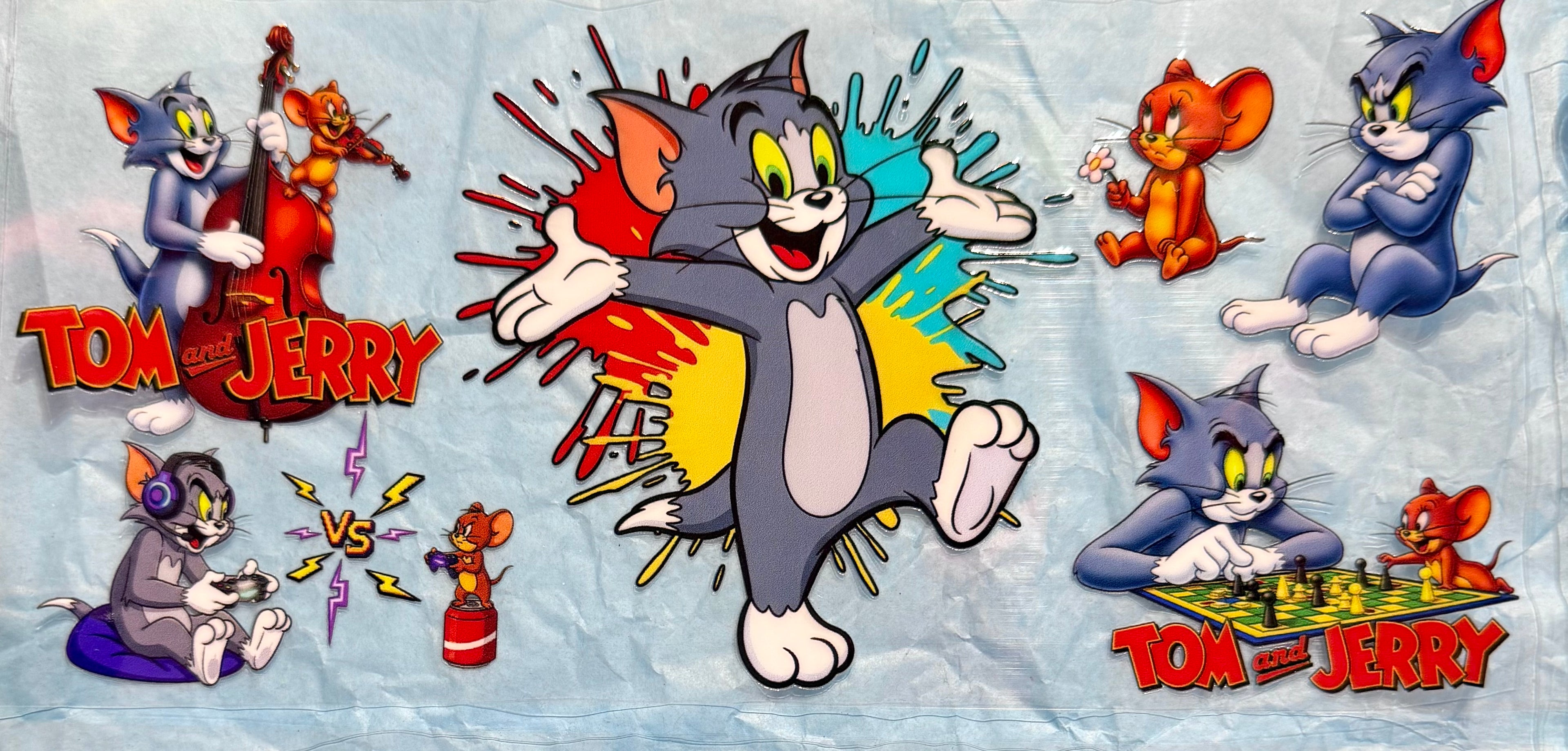 Cartoon Tom and Jerry