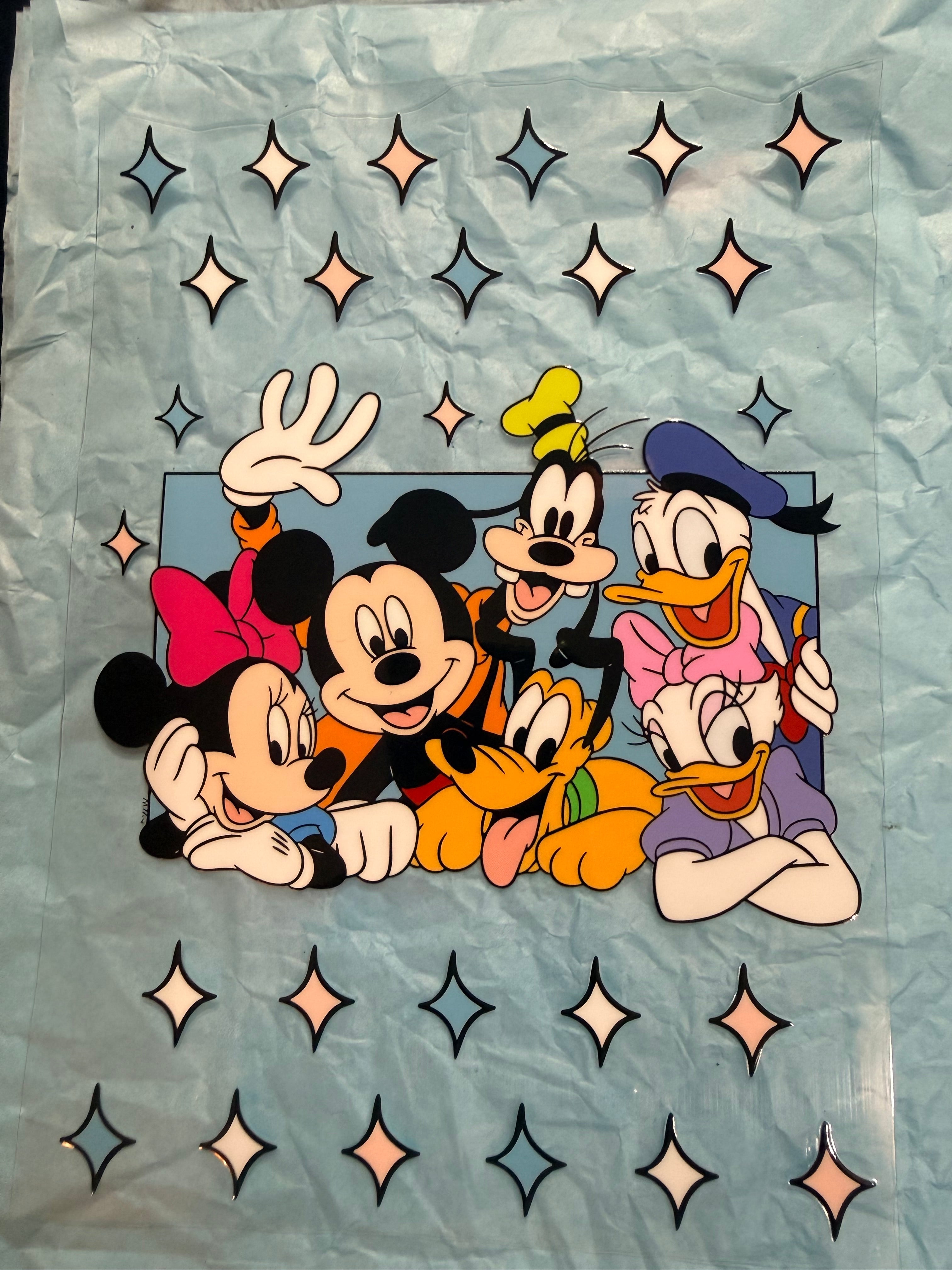 Cartoon Disney friends