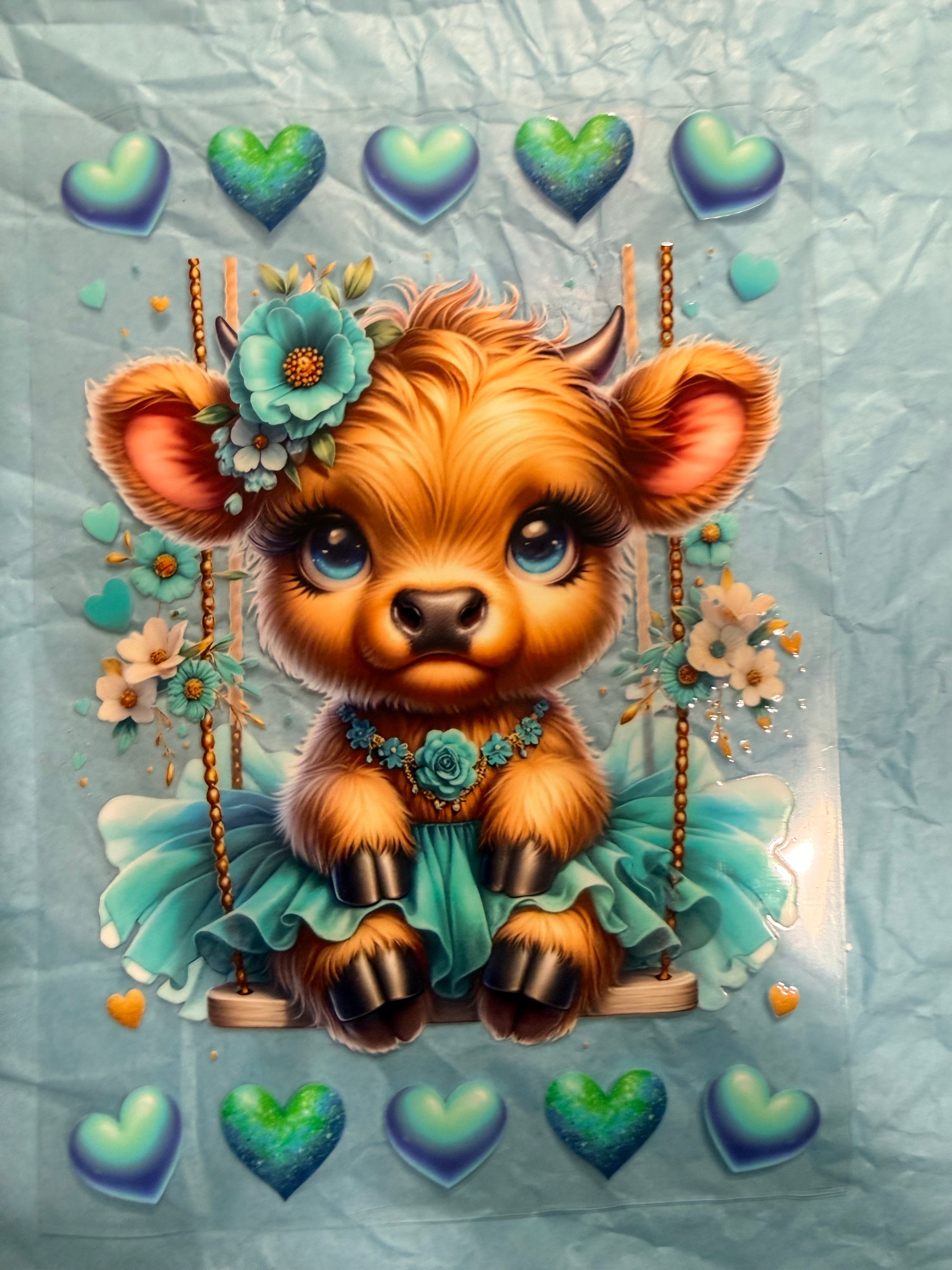Animals Highland cow Baby